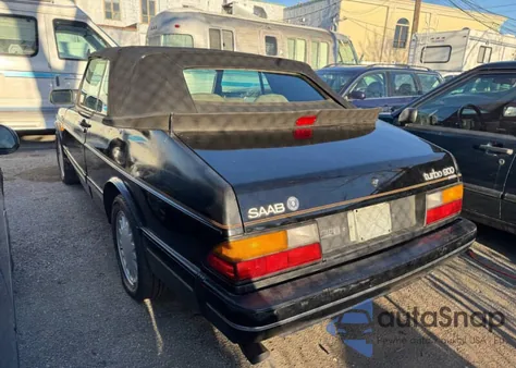 1988 Saab 900 из США, поврежденный, VIN YS3AT76L3J7040435